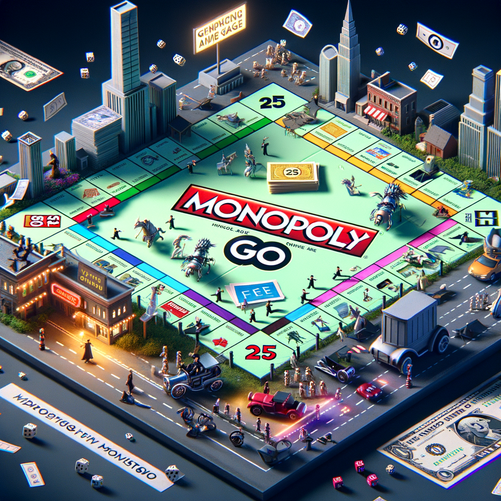 Monopoly GO! élargit son terrain de jeu avec 25 lancers gratuits